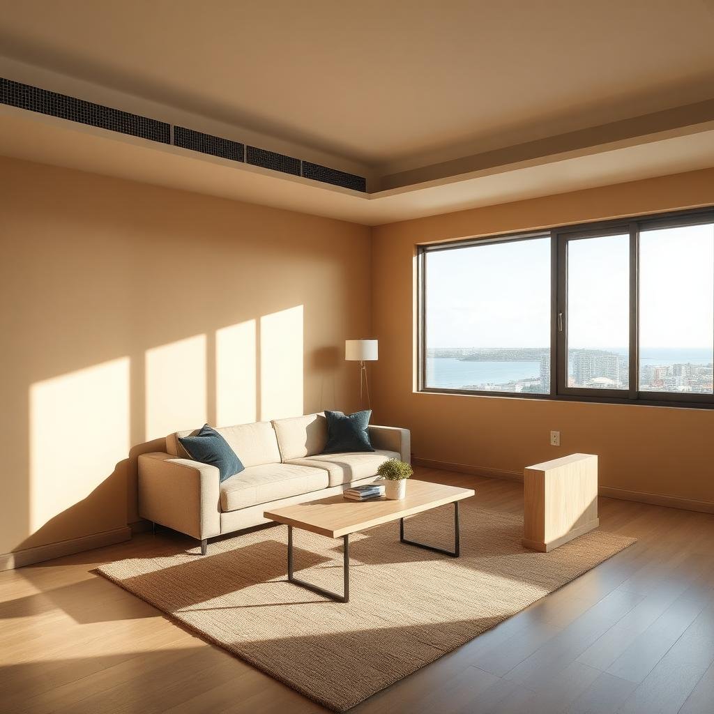 One bedroom living area